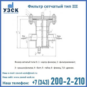 Фильтр сетчатый ФС по Т-ММ-11-2003 в Якутске