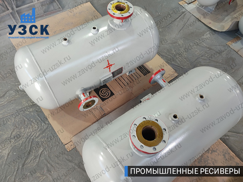 фотография промышленных ресиверовдля газа Якутск